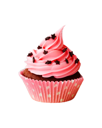 Cupcake de Chocolate y Fresa